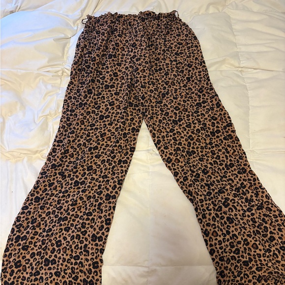 Shade & Shore Pants - Shade & Shore Leopard Print Skirt